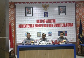 Kemenkumham Sumut Hadir Secara Virtual.