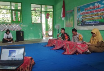 Sosialisasi bullying di wilayah desa binaan 