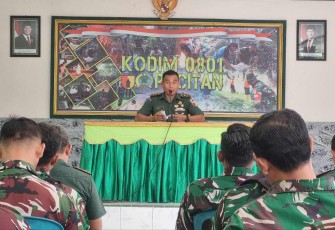 Kasdim 0801/Pacitan Mayor Inf Muhajir