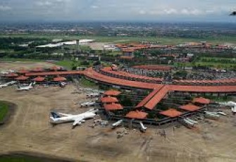 Ilustrasi bandara internasional Soekarno-Hatta 