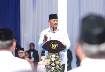 Menko Infrastruktur dan Pembangunan Kewilayahan Agus Harimurti Yudhoyono 