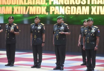 Sertijab pejabat strategis TNI AD