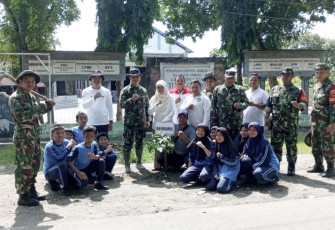Program Penghijauan Koramil 01 Jombang 