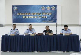 Sosialisasi Pembinaan Personel Terpadu Koharmatau 