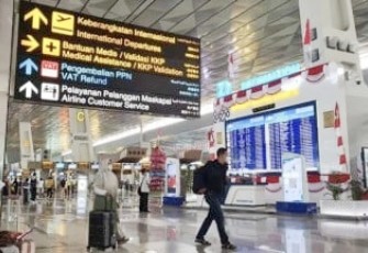 Ilustrasi suasana Bandara Internasional Soekarno Hatta 