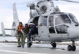Latihan Aircraft Ground Handling Prajurit Koarmada III