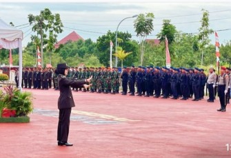 Kapolres Bintan Pimpin Upacara Peringatan HUT Bhayangkara ke-78 