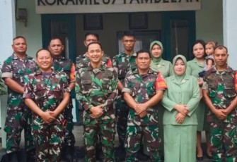 Dandim 0315/Tanjungpinang Kunker ke Makoramil 07/Tambelan