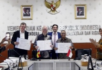 Penandatanganan kerja sama Kemenkes dengan pemerintah Jerman di Jakarta 