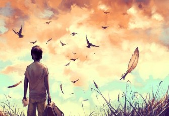 Ilustrasi anak bungsu mencari arah_pinterest