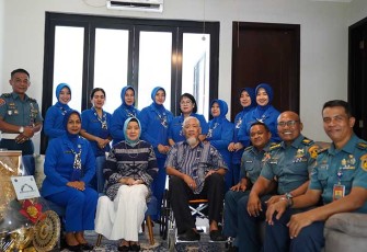 Danpuspomal Anjangsana ke Para Sesepuh Pomal