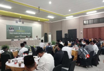 Konsolidasi Tokoh Masyarakat dan Tokoh Agama untuk Anies-Muhaimin di Kabupaten Blitar, Kamis 18 Januari 2024. (Foto : Faisal NR / Klikwarta.com)