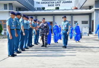 Danlanudal Juanda saat Antar Keberangkatan Kunker Danpuspenerbal