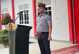 Lapas Kelas IIB Idi Rayeuk Laksanakan Apel Bersama Seluruh Pegawai