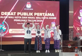 KPU Kota Kediri Gelar Debat Publik Pertama Pilkada 2024