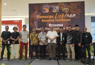 BP Batam Bersama Komunitas Kampung Seni Batam Gelar Pameran Lukisan 