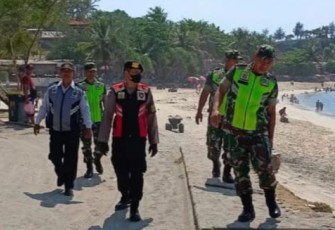 Koramil 0801/11 Donorojo Patroli Keamanan Bersama pihak Kepolisian