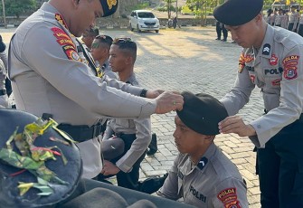 Apel Tradisi dan Pembaretan Bintara Remaja Angkatan 50-54