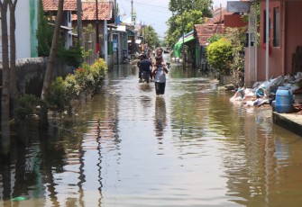 Kondisi pasca Banjir Demak