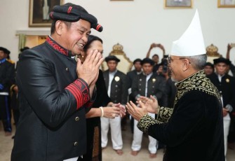 Kasad Jenderal TNI Maruli Simanjuntak, M.Sc. resmi menyandang gelar dari Kesultanan Ternate
