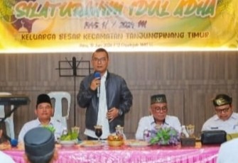 Pj Wali Kota Andri dalam pertemuan rutin dengan Masyarakat Untuk Perkuat Sinergi