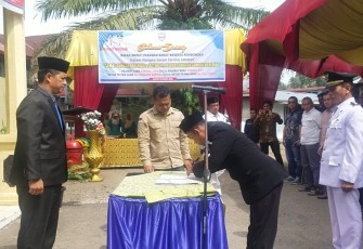 Sertijab Camat Sungai Beremas