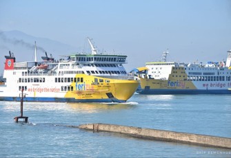 Ilustrasi armada PT ASDP Indonesia Ferry 