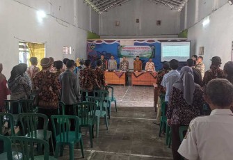 Babinsa Tulakan Ikuti Musdes Penyusunan RPJM