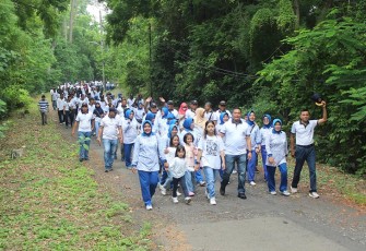 Lanal Batuporon saat Gelar Family Gathering