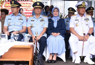 Dankoharmatau saat Hadiri Sertijab Danseskoau