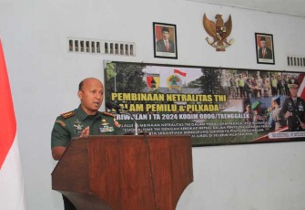 Dandim 0806/Trenggalek Letkol Czi Yudo Aji Susanto, S.Sos., M.A.