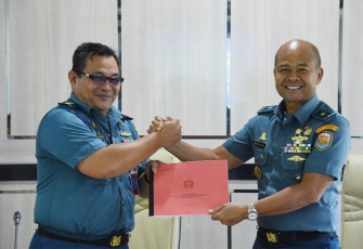 Taklimat Akhir Audit Kinerja Koarmada III Tahun Anggaran 2023 oleh Inspektorat Koarmada RI yang dilaksanakan di Ruang Rapat Pangkoarmada III Mako Koarmada III, Katapop Kab Sorong Papua Barat Daya. Rabu (28/02/24) kemarin.