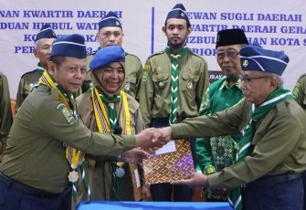 Pengukuhan Pimpinan Kwartir Daerah Gerakan Kepanduan Hizbul Wathan Kota Surakarta periode 2023-2028
