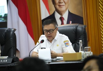 Sekretaris Jenderal (Sekjen) Kementerian Dalam Negeri (Kemendagri) Tomsi Tohir