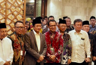 Menag Nasaruddin terima kunjungan para tokoh agama
