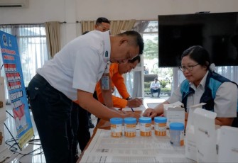 Tes narkoba awak masinis kereta api 