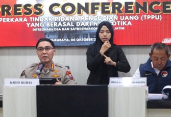Kabid Humas Polda Jatim Kombes Pol Jules Abraham Abast