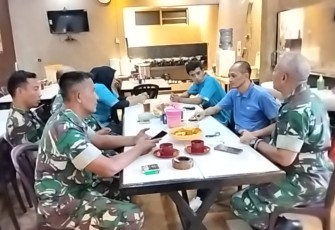 Kodim 0805 Ngawi Lakukan Sosialisasi kepada Pengusaha Catering dan Masyarakat Diwilayah 