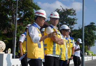Entry Meeting Pengamanan Proyek  Beach Conservation Project Bali Senilai Rp 785 Miliar