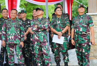 Panglima TNI Tinjau Gladi Model Latihan TNI 2025