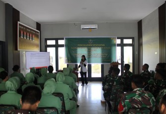 Kodim 1715/Yahukimo Gelar Penyuluhan HIV/AIDS Guna Cegah Penyebaran di Kalangan Prajurit dan Persit