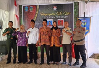 Danramil 0801/07 Ngadirojo Hadiri Tahapan Pemilihan Kepala Dusun