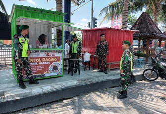 Patroli Gabungan TNI dan Banser di Kecamatan Madiun Perkuat Sinergi Kebangsaan