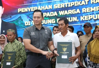 Ungkapan Terima Kasih Warga Terdampak Pengembangan Rempang Eco-City atas Penerbitan SHM
