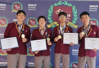 BINUS SCHOOL Semarang Raih Penghargaan Emas di International Research Project Olympiad (IRPrO) 2025