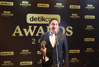 Kepala BNN RI saat Raih Penghargaan pada Detikcom Awards 2025