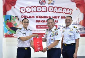 Bakamla RI Sumbangkan 107 Darah