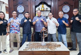 Bamsoet saat menerima Pengurus PB KODRAT di Jakarta, Jumat (28225).