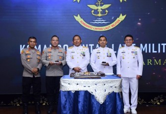 Hari Jadi TNI AL Ke-70 di Kolinlamil, Jakarta 