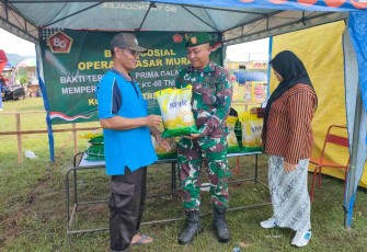 Pasar Murah Beras SPHP Kodim Trenggalek 